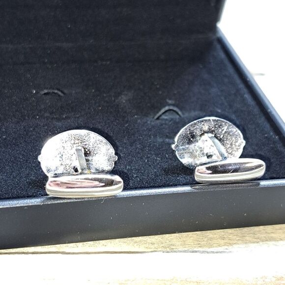 Authentic Yves Saint Laurent Cuff Links in Gift Box New - Picture 8 of 14